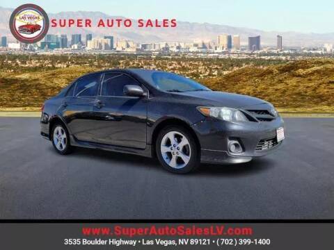 2013 Toyota Corolla for sale at Super Auto Sales in Las Vegas NV
