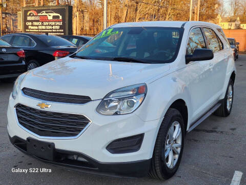 2017 Chevrolet Equinox for sale at United Auto Sales & Service Inc in Leominster MA