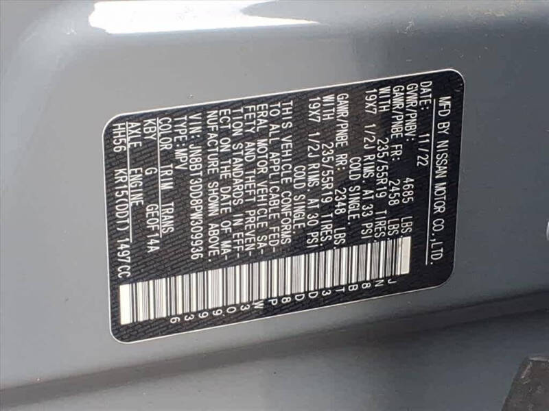 2023 Nissan Rogue Platinum