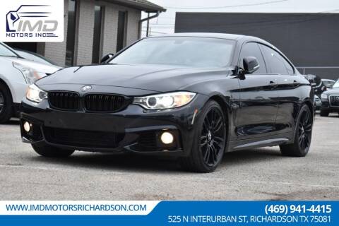 2016 BMW 4 Series for sale at IMD Motors in Richardson TX