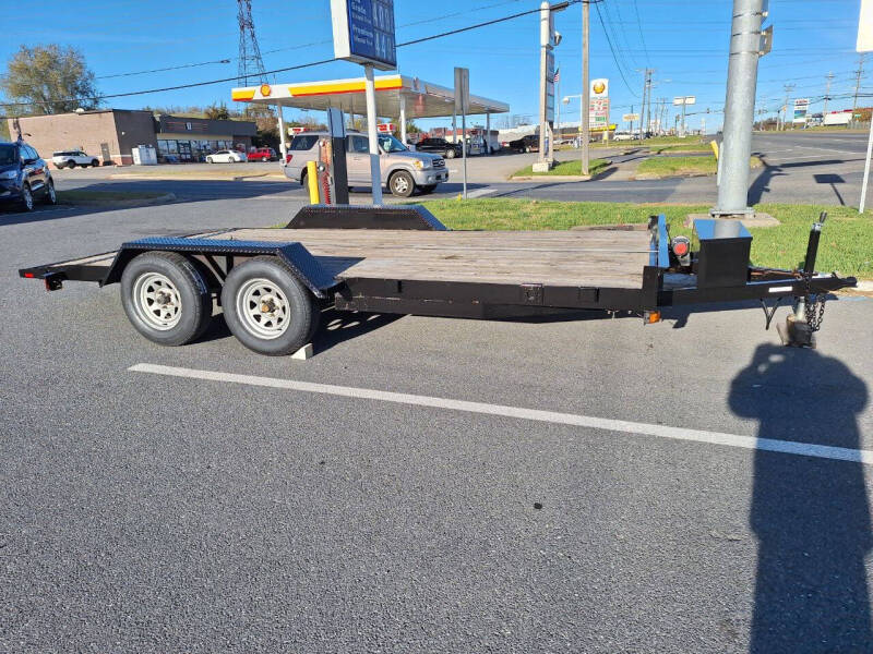  16' Car Hauler slide out ramps for sale at Hometown Motors in Harrisonburg VA