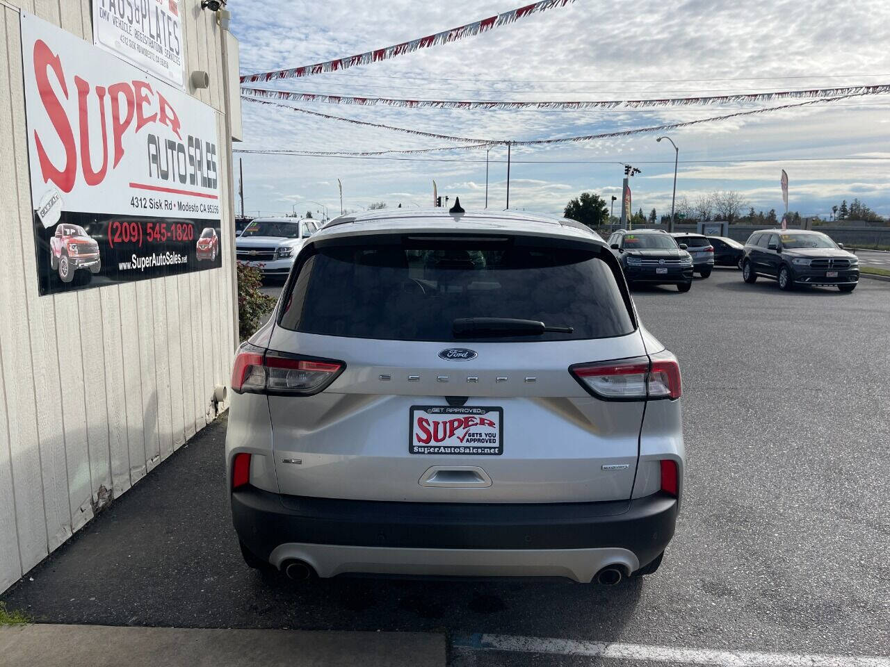 2020 Ford Escape for sale at Super Auto Sales Modesto in Modesto, CA