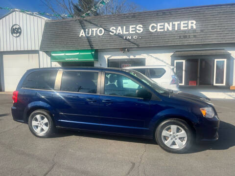 2013 Dodge Grand Caravan for sale at Auto Sales Center Inc in Holyoke MA