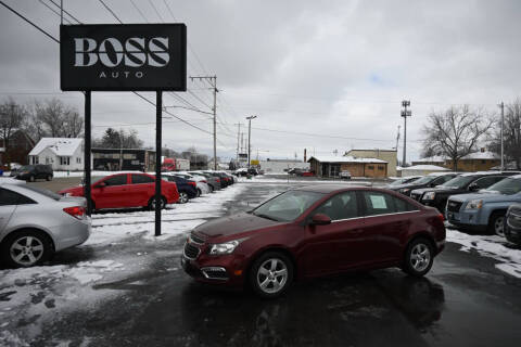 2015 Chevrolet Cruze for sale at Boss Auto in Appleton WI