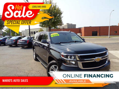 2018 Chevrolet Suburban for sale at MARIO'S AUTO SALES in Mount Clemens MI