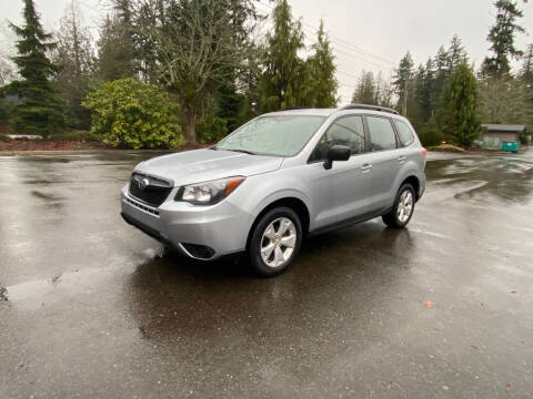 2015 Subaru Forester for sale at KARMA AUTO SALES in Federal Way WA