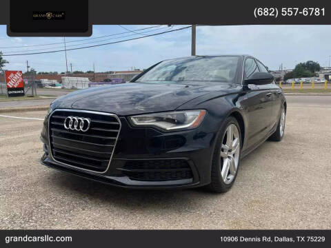 2015 Audi A6 for sale at GRAND CARS in Dallas TX