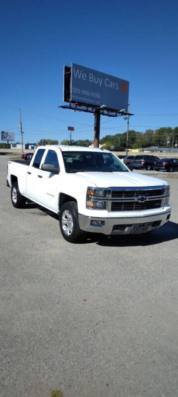 2014 Chevrolet Silverado 1500 for sale at M & M Wholesale, LLC in Bryant AR