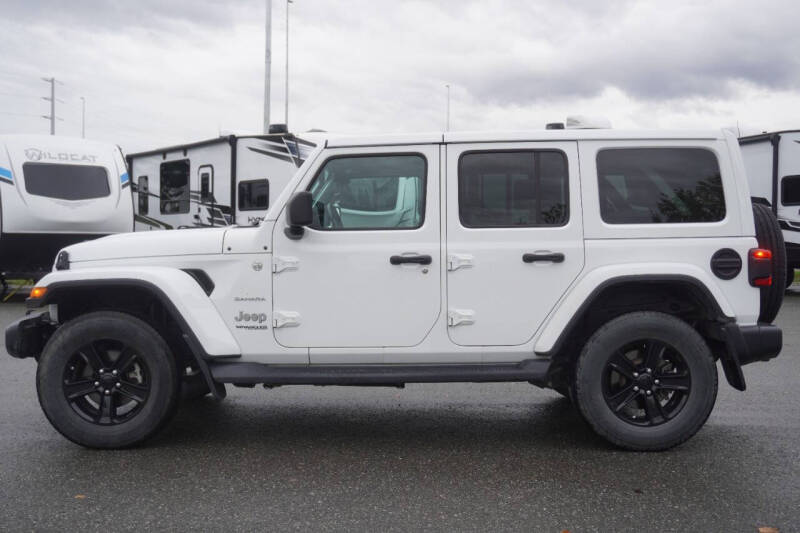 Used 2020 Jeep Wrangler Unlimited Sahara with VIN 1C4HJXEG5LW109909 for sale in Anchorage, AK