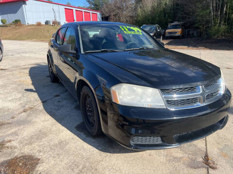 2012 Dodge Avenger for sale at Valid Motors INC in Griffin GA