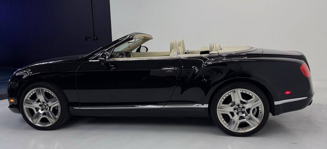 2012 Bentley Continental GT AWD 2dr Convertible - Beluga Solid exterior view 9