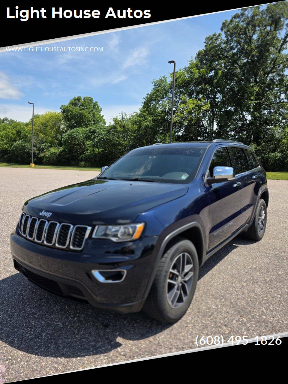 Dk. Blue 2017 Jeep Grand Cherokee Limited 4x4 Limited 4dr SUV 1