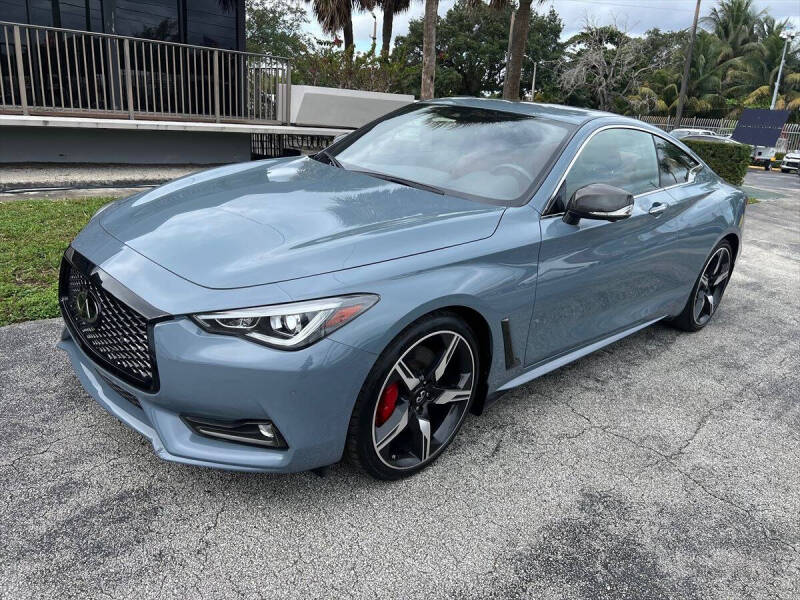 2021 Infiniti Q60 Red Sport 400