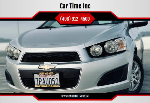 2014 Chevrolet Sonic for sale at Car Time Inc in San Jose CA