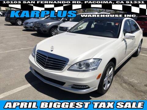 2013 Mercedes-Benz S-Class for sale at Karplus Warehouse in Pacoima CA