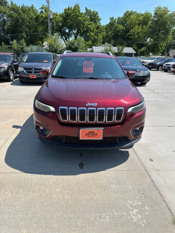 2019 Jeep Cherokee for sale at jubba auto sales in Grand Island NE