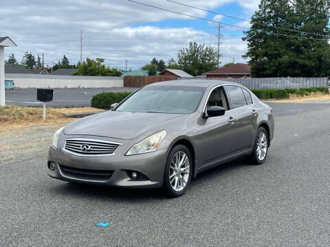 2011 Infiniti G37 Sedan for sale at Apex Motors Lakewood LLC in Lakewood WA