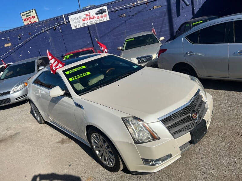 2011 Cadillac CTS for sale at H&C Auto Sales in Balch Springs TX