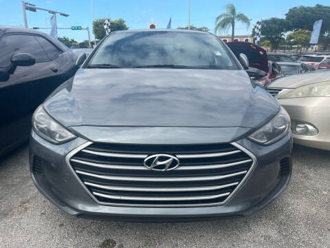 2017 Hyundai Elantra for sale at America Auto Wholesale Inc in Miami FL