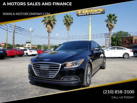 2015 Hyundai Genesis for sale at A MOTORS SALES AND FINANCE in San Antonio TX