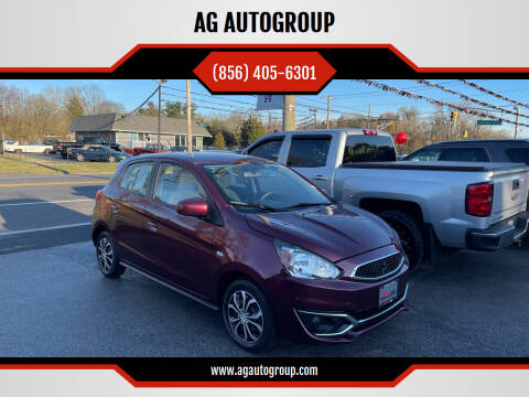 2017 Mitsubishi Mirage for sale at AG AUTOGROUP in Vineland NJ