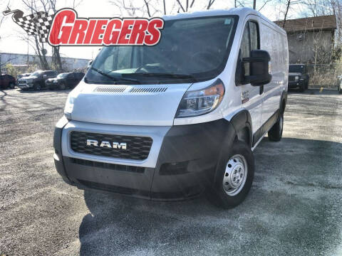 2020 ram promaster cargo van for sale