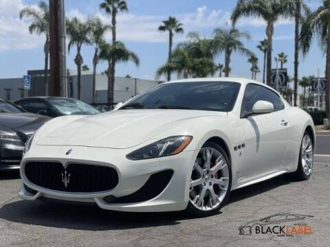 2014 Maserati GranTurismo for sale at BLACK LABEL AUTO FIRM in Riverside CA