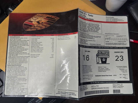 2008 Porsche 911 Turbo