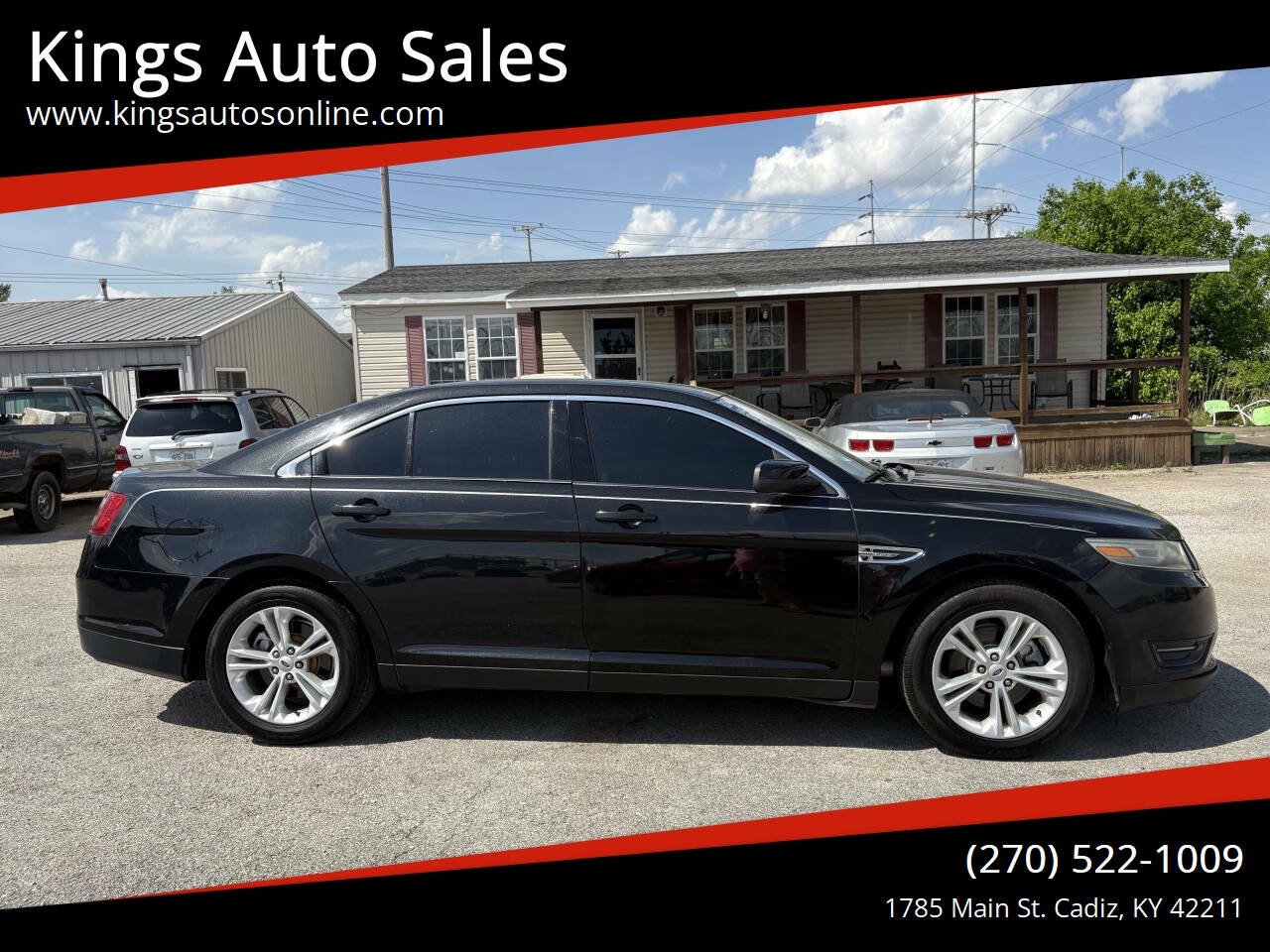 Black 2014 Ford Taurus SEL SEL 4dr Sedan 1