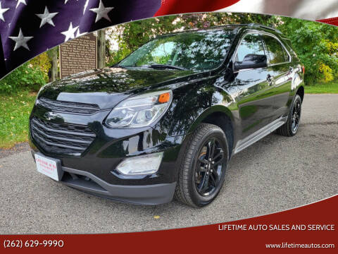 2017 Chevrolet Equinox for sale at Lifetime Auto Sales and Service in West Bend WI