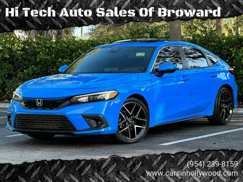 2022 Honda Civic for sale at Hi Tech Auto Sales Of Broward in Hollywood FL