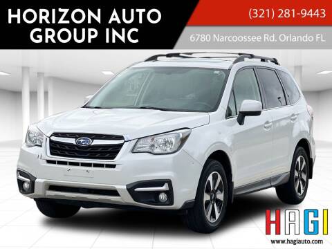 2017 Subaru Forester for sale at Horizon Auto Group, Inc. in Orlando FL