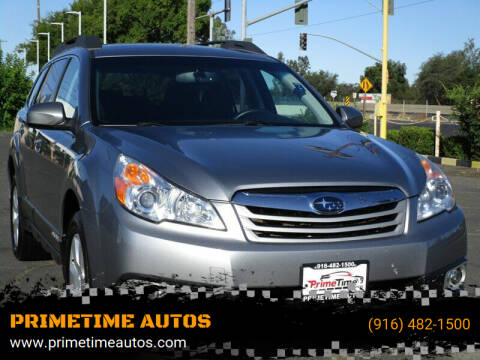 2011 Subaru Outback for sale at PRIMETIME AUTOS in Sacramento CA