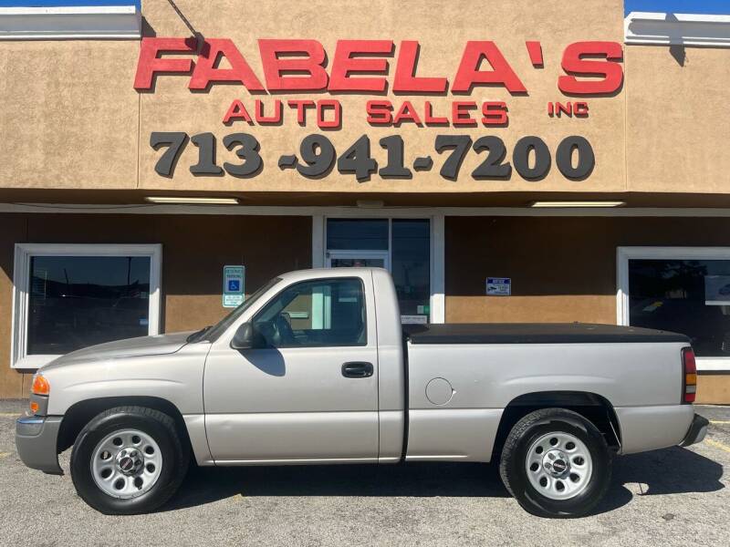 2006 GMC Sierra 1500 for sale at Fabela's Auto Sales Inc. in South Houston TX