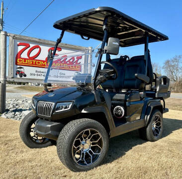 2025 Evolution D5 Ranger 2+2 Plus for sale at 70 East Custom Carts LLC in Goldsboro NC