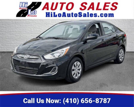 2017 Hyundai Accent for sale at Hi-Lo Auto Sales in Frederick MD