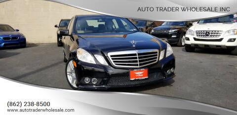 2010 Mercedes-Benz E-Class for sale at Auto Trader Wholesale Inc in Saddle Brook NJ