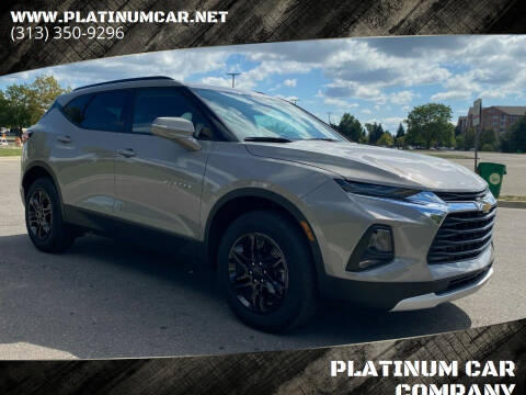 2021 Chevrolet Blazer for sale at PLATINUM CAR COMPANY in Detroit MI