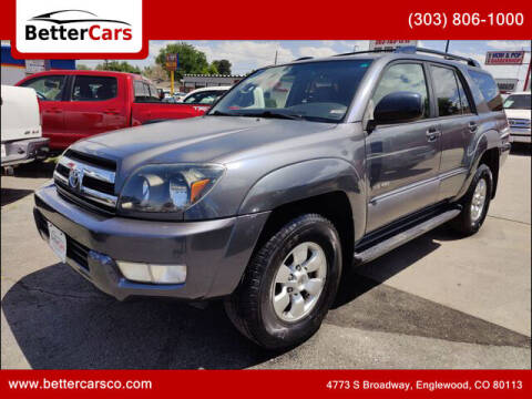 2005 Toyota 4Runner for sale at Better Cars in Englewood CO