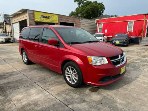 2016 Dodge Grand Caravan for sale at JORGE'S MECHANIC SHOP & AUTO SALES in Houston TX