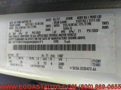 2017 Ford Transit 250