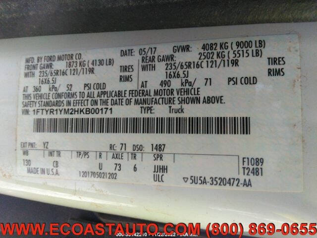 2017 Ford Transit 250