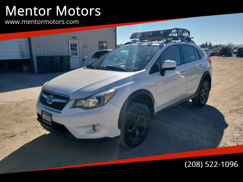 2014 Subaru XV Crosstrek for sale at Mentor Motors in Idaho Falls ID