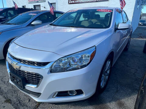 2015 Chevrolet Malibu for sale at Anyone Rides Wisco in Appleton WI