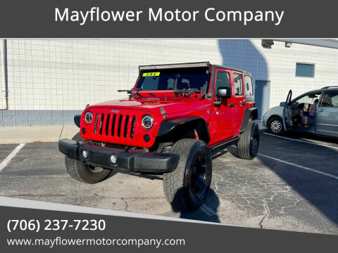 2015 Jeep Wrangler Unlimited for sale at Mayflower Motor Company in Rome GA
