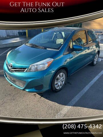 2013 Toyota Yaris for sale at Get The Funk Out Auto Sales in Nampa ID