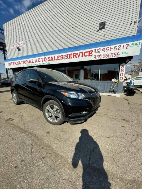 2016 Honda HR-V for sale at International Auto Sales and Service in Detroit MI