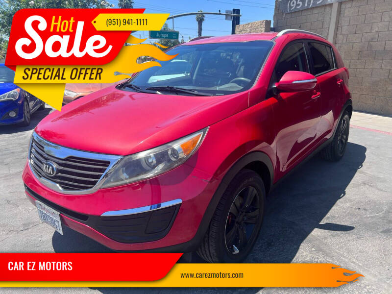 2013 Kia Sportage for sale at CAR EZ MOTORS in Riverside CA