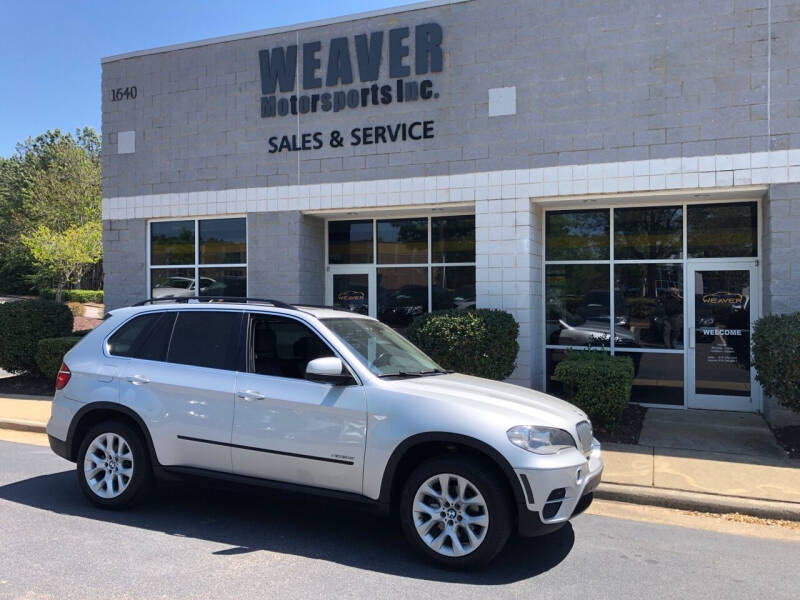 2013 BMW X5 for sale at Weaver Motorsports Inc in Cary NC