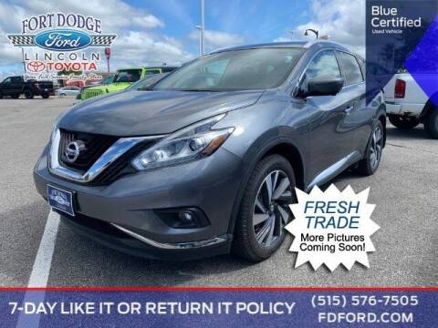 2017 Nissan Murano for sale at Fort Dodge Ford Lincoln Toyota in Fort Dodge IA